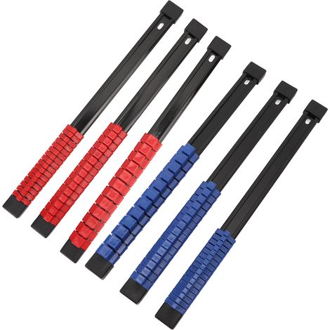 Organisateur de douilles sur rail à clips en ABS, multiusage pour boîte à outils, 1/2 3/8 1/4, 6 pièces (1/5)