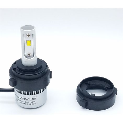 2er-Set Adapter für H7-LED-Lampen, passend für Volkswagen (VW) Golf VI (Golf 6) und Passat