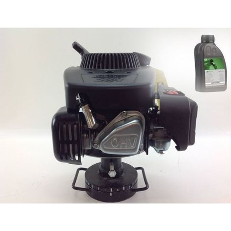 Kit motor completo + aceite SAE 30 0,60 lt STIGA RS100 AZUL segadora 22 x 60 V.L (1/4)