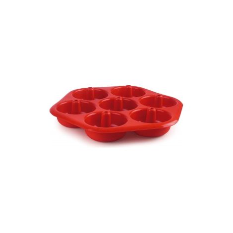 MOLDE DONUT 7 CAVIDADES STRAWBERRY