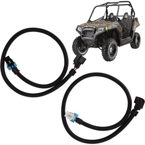 Zwei 24-Zoll-Einspritzdüsen-Kabelbäume für Polaris Ranger 800 RZR 800 (1/5)