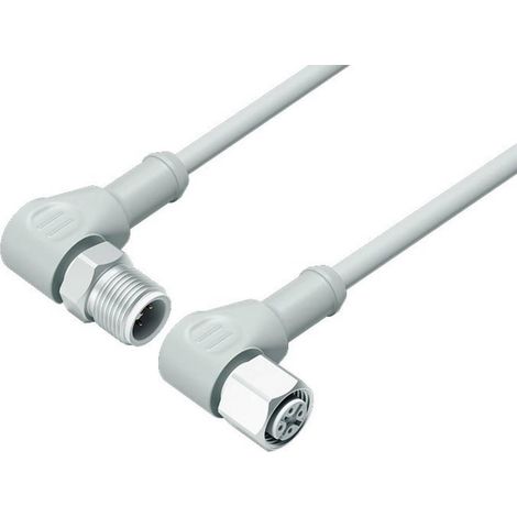 Cavo M12 grigio per automazione industriale