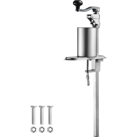 VEVOR Ouvre-Boite Manuel, Ouvre-Bocal Commercial avec Serre-joint pour Grandes Cannettes Jusqu’a 40 cm de Haut, Ouvre-Canette, Hauteur Reglable Poignee Ergonomique Ouverture Facile pour Restaurant (1/5)
