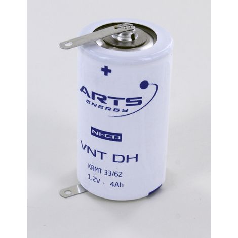 Elément Ni-Cd 1.2V VNTDH 4Ah Cosses CLG Saft (792307)