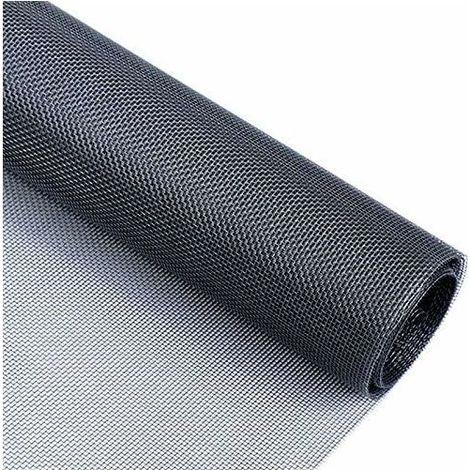 1,5 x 2 m, maßgeschneidertes Fiberglas-Moskitonetz, flammhemmend, großes, blindes Tuch, Segeltuch, plissiertes Moskitonetz, starres Moskitonetz, anpassungsfähiges Anti-Moskito-Moskitonetz für Türfenst (1/5)
