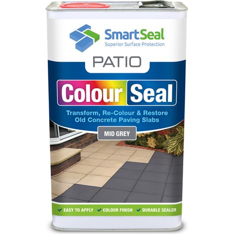 Patio ColourSeal - Mid Grey - 5 Litres
