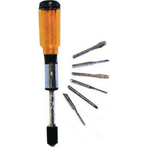 Vigor-blinky Cacciavite a Spirale con 6 Lame 250 mm Ferramenta Utensili Manuali