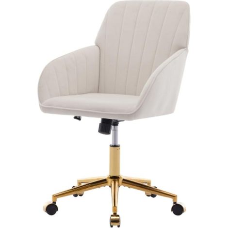 Fauteuil de bureau réglable 50 à 59 cm pivotant à 360° (1/2)