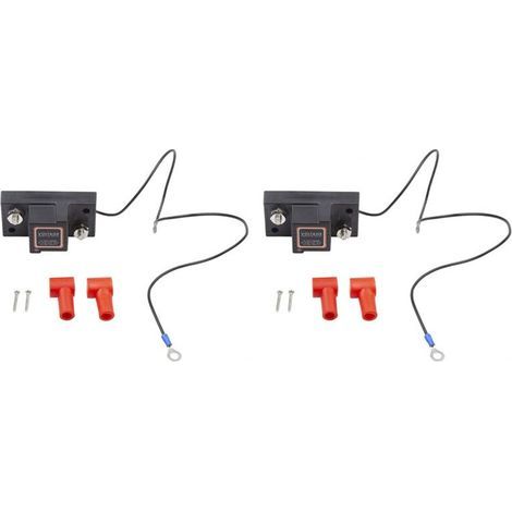 Convient pour deux relais de charge shunt sensibles à la tension (VSR 12V 50A), applicable à la charge intelligente des batteries de motos, de karts, de voitures, de UTV et de VTT, avec double isolate (1/4)