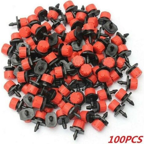100pc Jardin, Arrosage Automatique, système d'Irrigation Micro Goutteur Asperseur (1/5)