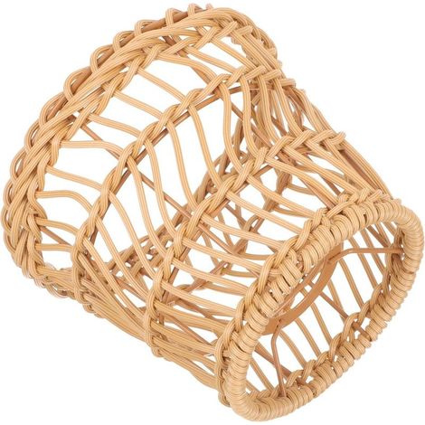 Unomor-Lampenschirm aus geflochtenem Rattan und speziell designtem Metall (1/5)
