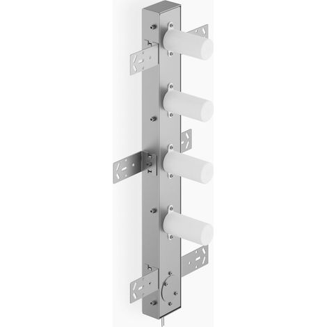 Dornbracht UP-Wandeinbaukasten für Handtuchwärmer, 4-fach, ohne