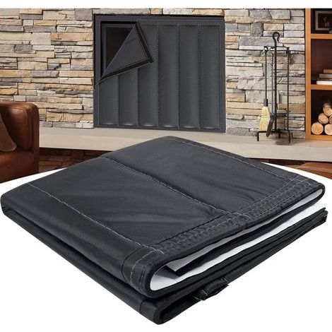 Kaminabdeckung, Zugluftstopper für Innenkamine, Zugluftisolierung, 3932 Zoll (1/5)