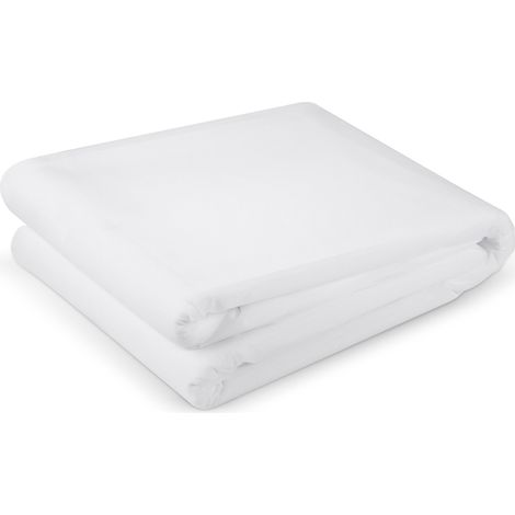 Revêtement agrotextile 2000 cm x 160 cm Plonos - blanc (1/4)