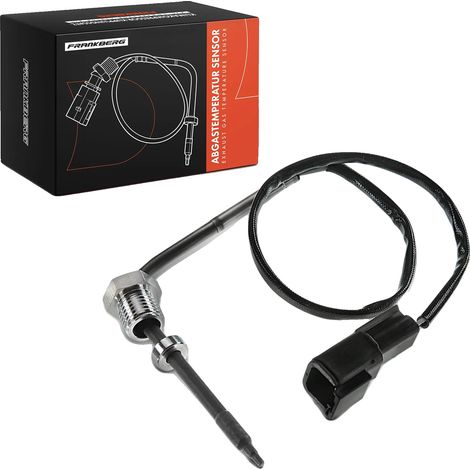 Sensor de temperatura, rosca M14x1.5, cable de 430 mm de longitud, compatible con RENAULT y VOLVO, sensor PTC, 2 contactos de conector. (1/5)