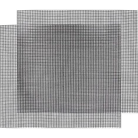 Tapis de Barbecue, 2 Pcs Anti-adhésive BBQ Grill Mesh Réutilisable Tapis Grillage non Baton Tapis de Cuisson Maille de Barbecue four Cuisson Barbecue Maison Jardin Extérieur 40x30 cm (JHZ9 3040)