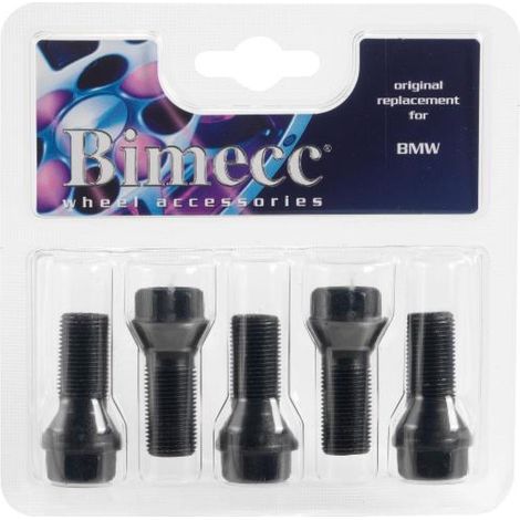 5 VIS TYPE ORIGINE SOUS BLISTER POUR BMW MINI 14X1.25X27