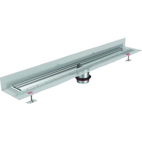 Showerdrain Public 110,m.Wandaufkan- tung,m. 1 Ablaufstutzen, Länge = 1500 mm