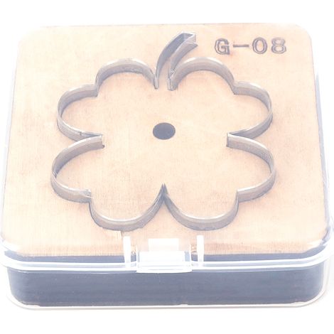 Matrice de découpe cuir, emporte-pièce pour cuir, moule de poinçonnage DIY outil manuel (G-08) (1/5)