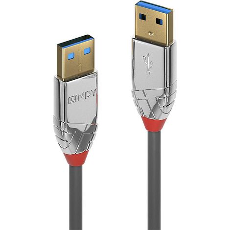 Cavo Lindy USB 3.2 tipo A ad A 5 m, 5 Gbps, Cromo Line, 36629