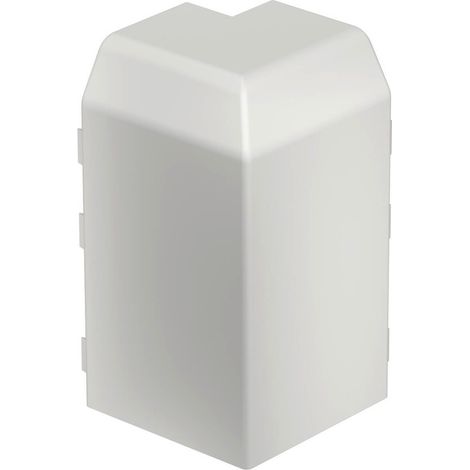 OBO Bettermann Ángulo exterior RAUDUO 40x105 9010 Policloruro de vinilo blanco puro RAL 9010, 6132165
