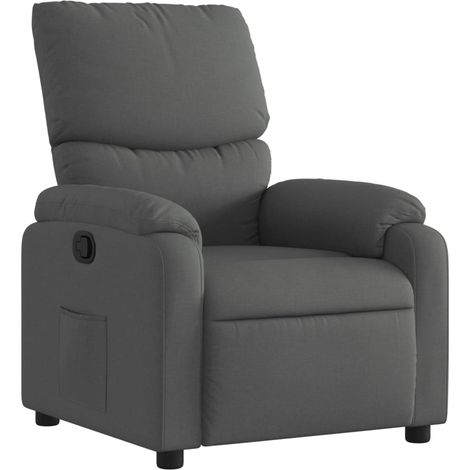 Maison Exclusive - Relaxsessel Dunkelgrau Stoff