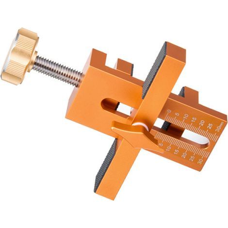 Yanmis Jig D'installation de Porte D'armoire Lourde avec Bras de Support Réglable et Fonction D'installation Rapide pour Planches en Bois de 7 à 40 Mm pour les Armoires de Salle de Bain (1/5)