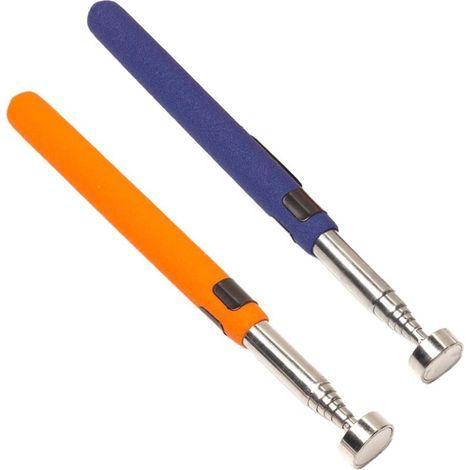 Outil Magnétique Télescopique,2PCS Aimant Telescopique Ramassage Magnétique Outil de Ramassage Aimanté Télescopable Telescopique pour la Réparation Automobile et la Maison (1/5)