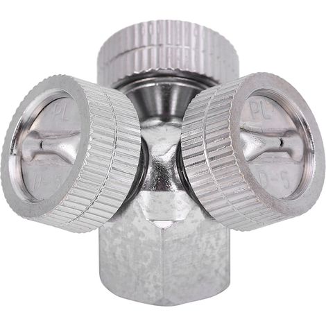 Irrigatore con filettatura femmina G3/8 – 3 ugelli nebulizzatori – per prati, piante, fiori e ortaggi