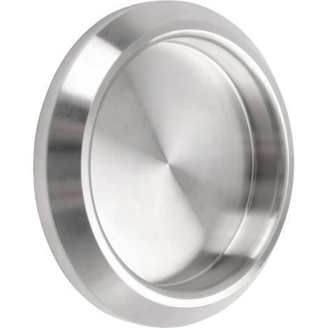 Poignée Porte Coulissante, 68 mm Poignet de Porte Interieur en Acier Inoxydable 304, Rond Porte Coulissante Poignée, pour Portes Coulissantes, Armoires à Glace, Placards (1/5)