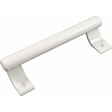 Blanc - Poignée de porte coulissante en aluminium 200mm Poignée de porte en verre pour balcon Poignée de porte pour meuble de salle de bain Poignée en métal moderne (1 pièce) (1/5)