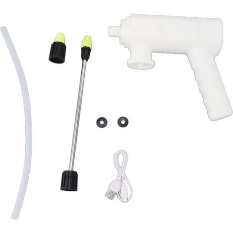 Pulvérisateur électrique pour plantes avec buse, alimenté par batterie et rechargeable par USB, tête de pulvérisation automatique portable avec barre de pulvérisation pour jardin et maison. (1/5)