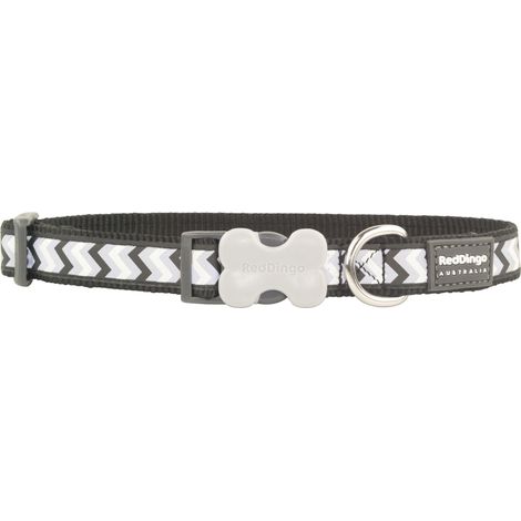 Collier chien Red Dingo Reflective Ziggy Noir Taille : T2