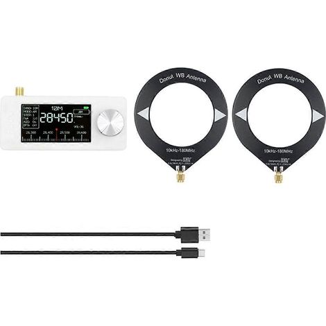 SI4732 Tragbares Vollband-Funkgerät mit Rahmenantenne 10 kHz–180 MHz LSB (1/5)
