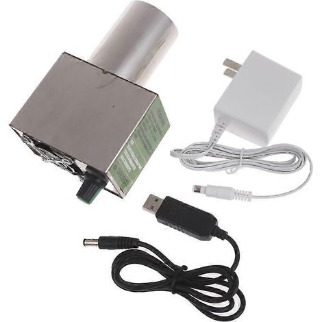 Souffleur USB 40mm pour feu de camp, ventilateur de cuisson extérieur, maintien des flammes, accessoire barbecue portable, compagnon de grillade en plein air.