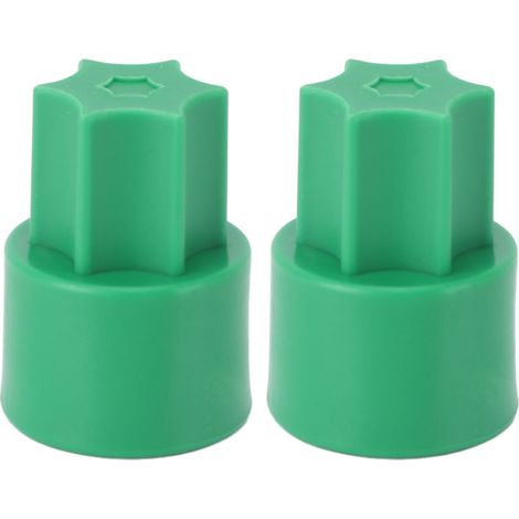 Lot de 2 Extracteurs de Pâte Nylon Vert pour Monsieur Cuisine Connect et Trend, Accessoire Démoulage Facile, 3,3x4,5x2,5 cm (1/5)