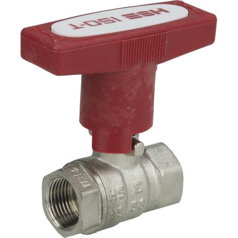 Robinet laiton 3/8'' FF avec poignée ISO-T PN40