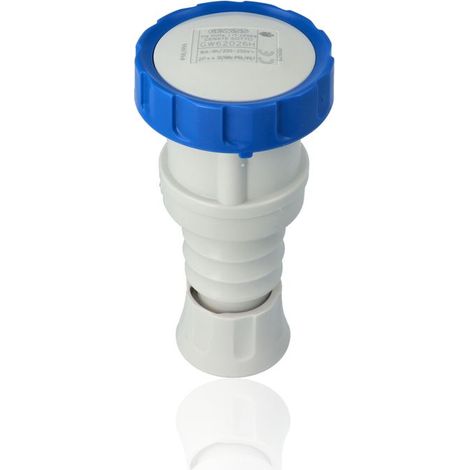 GEWISS GW62026H - Presa mobile HP, IP67, 2P+T 16A 230V 6H (1/5)