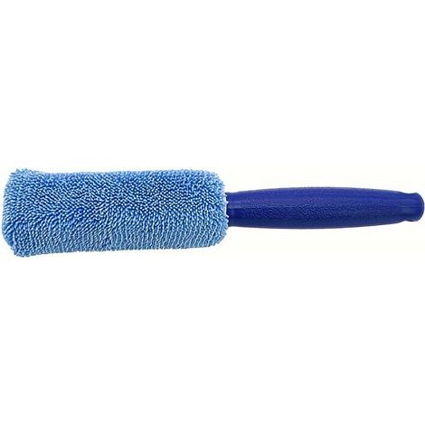 Brosse Pour Roues - Tête Microfibre - Poignée Ergonomique Antidérapante - Pour Voiture Moto Vélo - 1 Pièce (1/4)