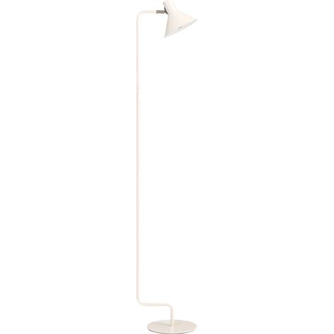 Floor Lamp Off White Metal 154 cm Adjustable Cone Shade On-Off Switch Bedroom Living Room Home Office Lighting Industrial Design RIMAVA (1/5)