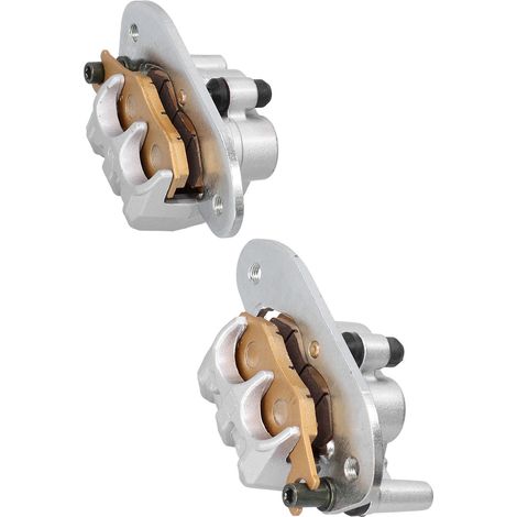 Paar komplette Vorderbremssättel, links und rechts, Teilenummer 43041-1518, kompatibel mit Rhino 700, hochwertige Ersatzteile (1/5)