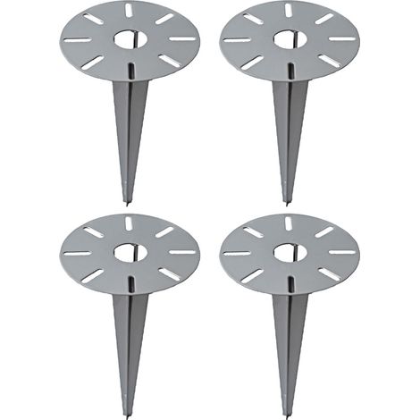 4x pressacavo per cavi da terra per esterni da giardino spina da giardino universale spina da giardino