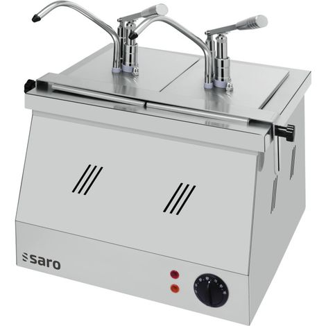 Bain-marie BM-0214 - 2x1/4 + 2x1/6 GN - 900W - Saro