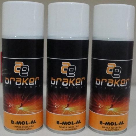 grasa alimentaria en aerosol b-mol-al. atóxica. uso industrial. contacto incidental