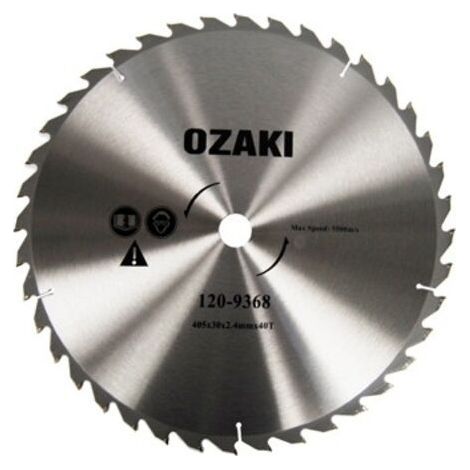 Freischneiderblatt mit 40 Zähnen – 405 mm Länge – Hartmetallspitze für präzises Schneiden – Kompatibel mit UNIVERSAL-Modellen (1/2)