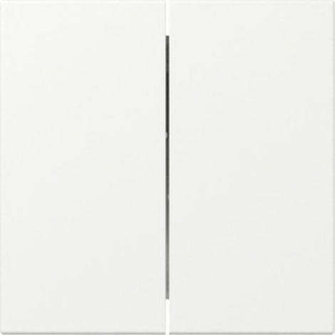 Gira Wippe 2f gerade System 55 Reinweiß m [349527], 3495 27