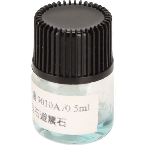 Huile synthétique pour montres (0,5 ml), huile pour mécanismes de montres, lubrification et réparation des roulements (9010A) (1/5)