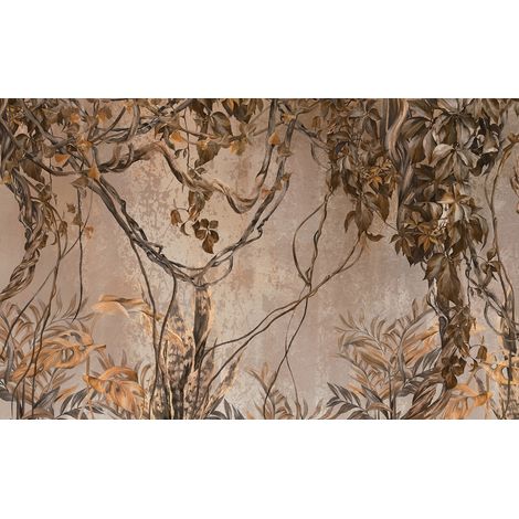Papier peint panoramique - Plantes Tropicales - 130 cm x 81 cm (1/2)