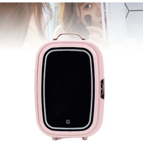 Réfrigérateur 15L Portable Voiture - Refroidissement Rapide Dualité Réfrigérateur Miniature Portatif Chauffage Intelligent pour Cosmétiques et Boissons ABS Verre (1/5)