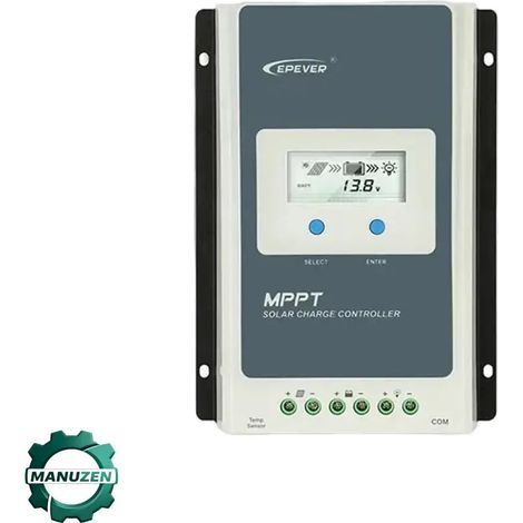 Manuzen - Régulateur solaire MPPT 12/24 V – 10, 20, 30 ou 40 A — 30 A – série 3210AN-G3 — 24 V (auto) (1/5)